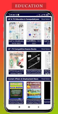 AP TS Telugu News Papers android App screenshot 2