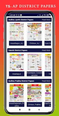 AP TS Telugu News Papers android App screenshot 4